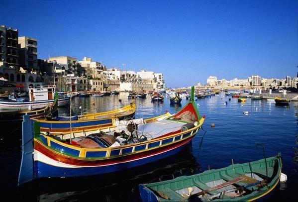 Seafront Apartment With Pool San Pawl il-Baħar Zewnętrze zdjęcie