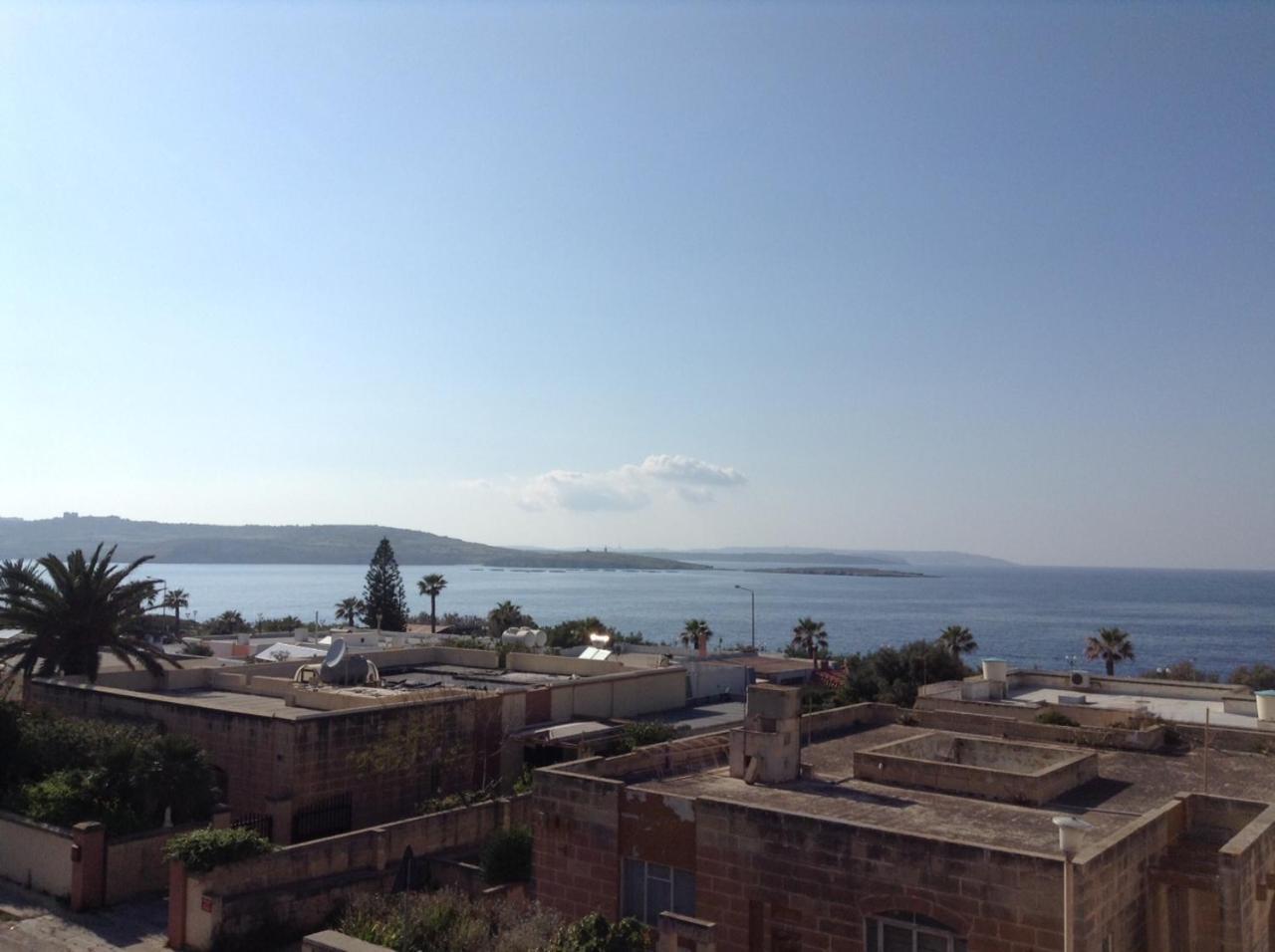 Seafront Apartment With Pool San Pawl il-Baħar Zewnętrze zdjęcie